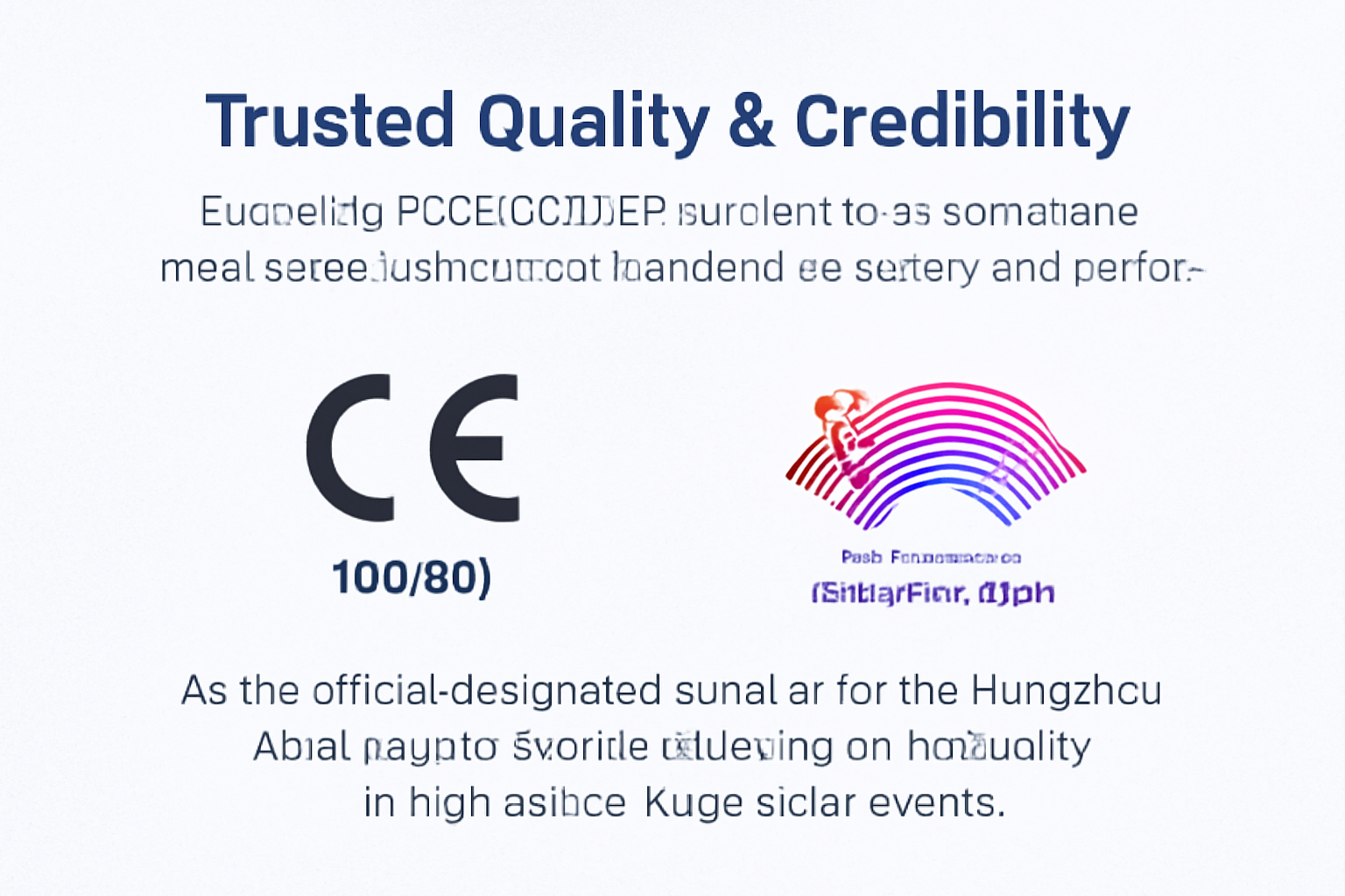 Trusted Quality & Credibility