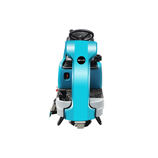 Double Brush Disc Dust Gathering Floor Scrubber for Office