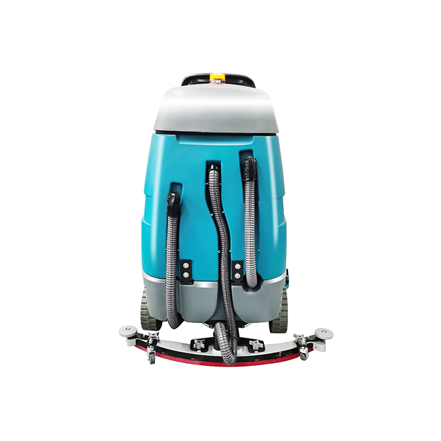 Double Brush Disc Dust Gathering Floor Scrubber for Office