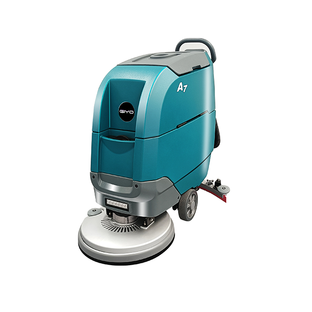  Silent Fan Non Drive Motor Version Walk-behind Floor Scrubber with LED light