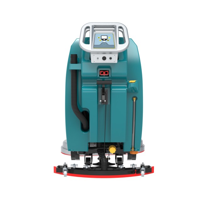 X850 double 17 inch brushes walk-behind floor scrubber