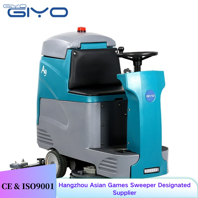 A9 Industrial High-Efficiency Riding Floor Scrubber Machine