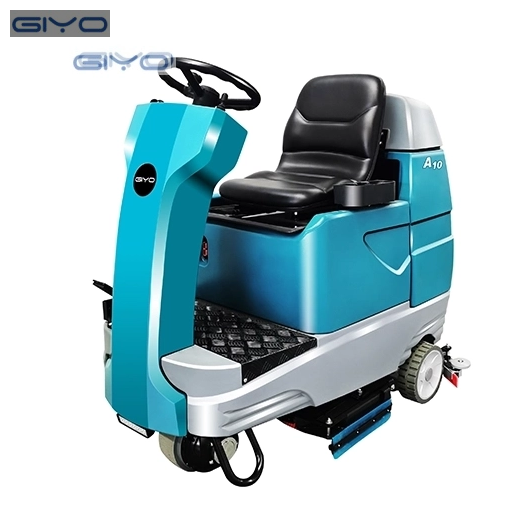 Double Brush Disc Dust Gathering Floor Scrubber for Office