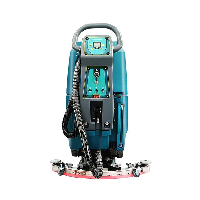  Silent Fan Non Drive Motor Version Walk-behind Floor Scrubber with LED light