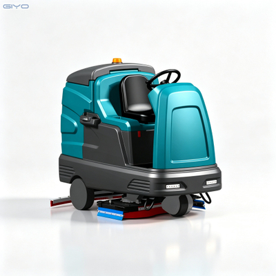 X12 Dual Brush Automatic Ride On Floor Scrubber 