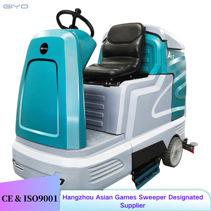 Core features of a modern ride-on floor scrubber